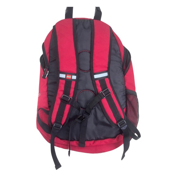 LEGO Ninjago Red Black Backpack School Bag Kids Childrens - Picture 2 of 8